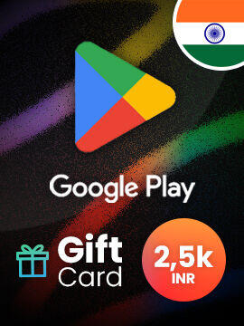 Google Play Gift Card 2500 INR India Google Play CD Key