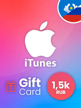Apple iTunes Gift Card 1500 RUB RU/CIS iTunes CD Key