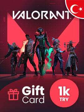 Valorant Gift Card 1000 TRY Turkey Riot CD Key