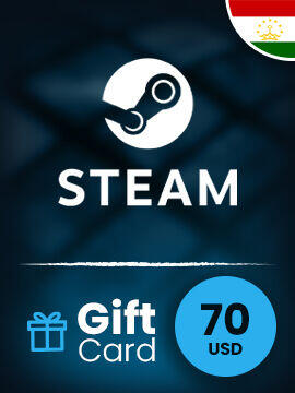 Steam Gift Card 70 USD Tajikistan Steam CD Key