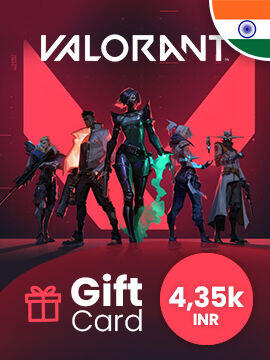 Valorant Gift Card 4350 INR India Riot CD Key