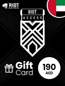 Riot Access Gift Card 190 AED United Arab Emirates Riot CD Key