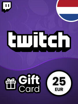 Twitch Gift Card 25 EUR Netherlands twitch CD Key