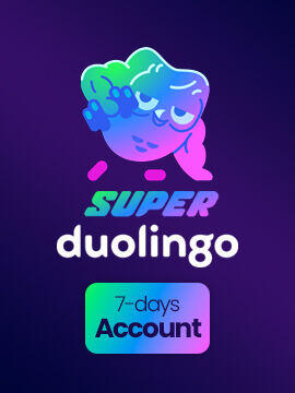 Duolingo Super Subscription 7 Days Account