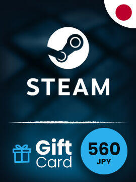 Steam Gift Card 560 JPY Japan Steam CD Key