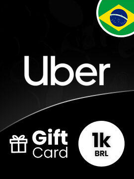 Uber Gift Card 1000 BRL Brazil Uber CD Key