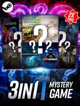 3 for 1 Mystery Steam Game
