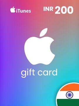 Apple iTunes Gift Card 200 INR India iTunes CD Key