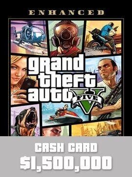 Grand Theft Auto V Enhanced & Great White Shark Card Steam Altergift