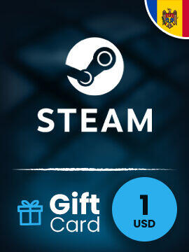 Steam Gift Card 1 USD Moldova Steam CD Key