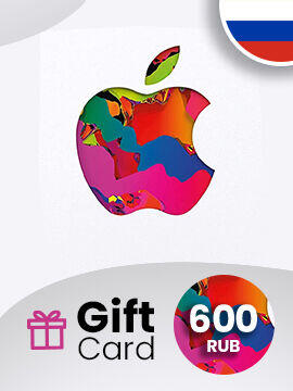 Apple iTunes Gift Card 600 RUB Russia iTunes CD Key