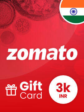 Zomato Gift Card 3000 INR India Zomato CD Key