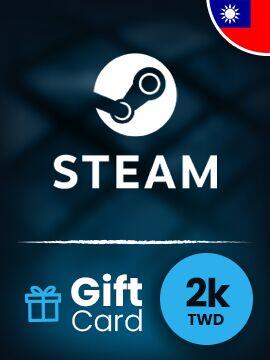 Steam Gift Card 2000 TWD Taiwan Steam CD Key