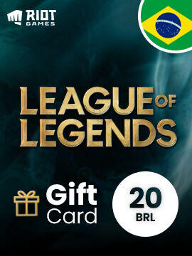 League of Legends Gift Card 20 BRL Brazil Riot CD Key