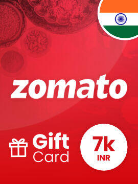 Zomato Gift Card 7000 INR India Zomato CD Key