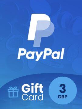 Paypal Wallet Top Up 3 GBP Paypal CD Key