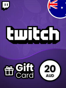 Twitch Gift Card 20 AUD Australia twitch CD Key