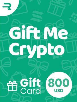 Gift Me Crypto Gift Card 800 USD CD Key