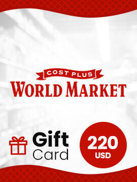 Cost‑Plus World Market Gift Card 220 USD United States World Market CD Key