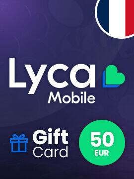 Lycamobile Gift Card 50 EUR France Lycamobile CD Key
