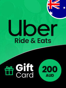 Uber Eats Gift Card 200 AUD Australia Uber CD Key