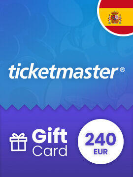 Ticketmaster Gift Card 240 EUR Spain Ticketmaster CD Key