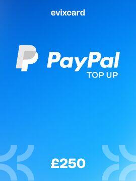 EvixCard PayPal Gift Card 250 GBP by EvixCard CD Key