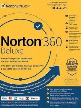 Norton 360 Deluxe 1 Year / 5 Devices United States Norton CD Key