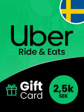 Uber Eats Gift Card 2500 SEK Sweden Uber CD Key