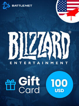 Blizzard Gift Card 100 USD North America Battle.net CD Key