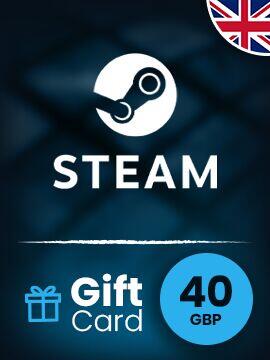 Steam Gift Card 40 GBP United Kingdom Steam CD Key