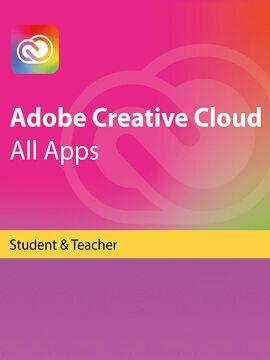 Adobe Creative Cloud Student & Teacher (PC, Mac) 1 Year Europe Adobe CD Key