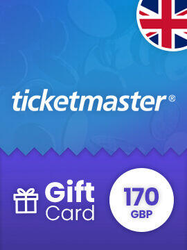 Ticketmaster Gift Card 170 GBP United Kingdom Ticketmaster CD Key
