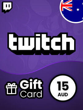 Twitch Gift Card 15 AUD Australia twitch CD Key