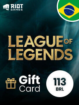 League of Legends Gift Card 113 BRL Brazil Riot CD Key
