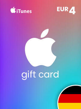Apple iTunes Gift Card 4 EUR Germany iTunes CD Key