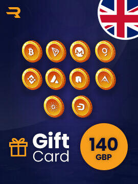 Rewarble Crypto Gift Card 140 GBP United Kingdom by Rewarble CD Key