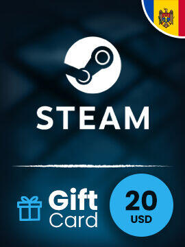 Steam Gift Card 20 USD Moldova Steam CD Key