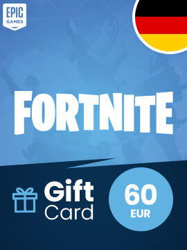 Fortnite Gift Card 60 EUR Germany Epic Games CD Key