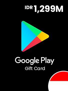 Google Play Gift Card 1299000 IDR Indonesia Google Play CD Key