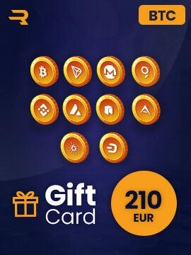 Rewarble Crypto Gift Card (BTC) 210 EUR by Rewarble CD Key