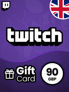 Twitch Gift Card 90 GBP United Kingdom twitch CD Key