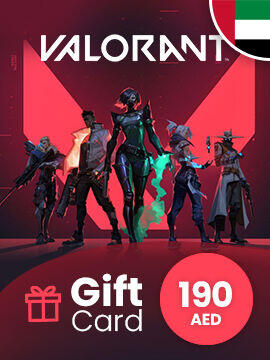 Valorant Gift Card 190 AED United Arab Emirates Riot CD Key
