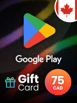 Google Play Gift Card 75 CAD Canada Google Play CD Key