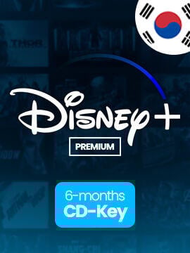 Disney Plus Premium 6 Months South Korea Disney Plus CD Key