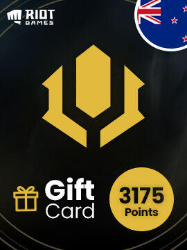 League of Legends Riot Points 3175 Points New Zealand Riot CD Key