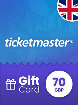Ticketmaster Gift Card 70 GBP United Kingdom Ticketmaster CD Key