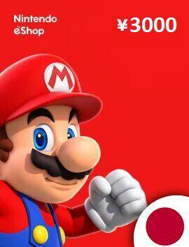 Nintendo eShop Card 3000 JPY Japan Nintendo CD Key