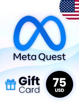 Meta Quest Gift Card 75 USD United States Meta CD Key