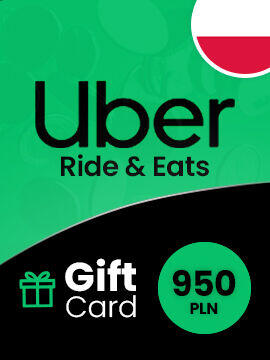 Uber Eats Gift Card 950 PLN Poland Uber CD Key